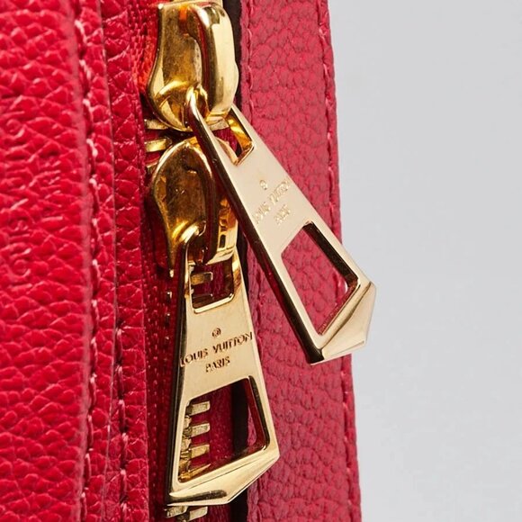 Louis Vuitton Scarlet Monogram Empreinte Leather Saintonge Crossbody Bag - Picture 6 of 12